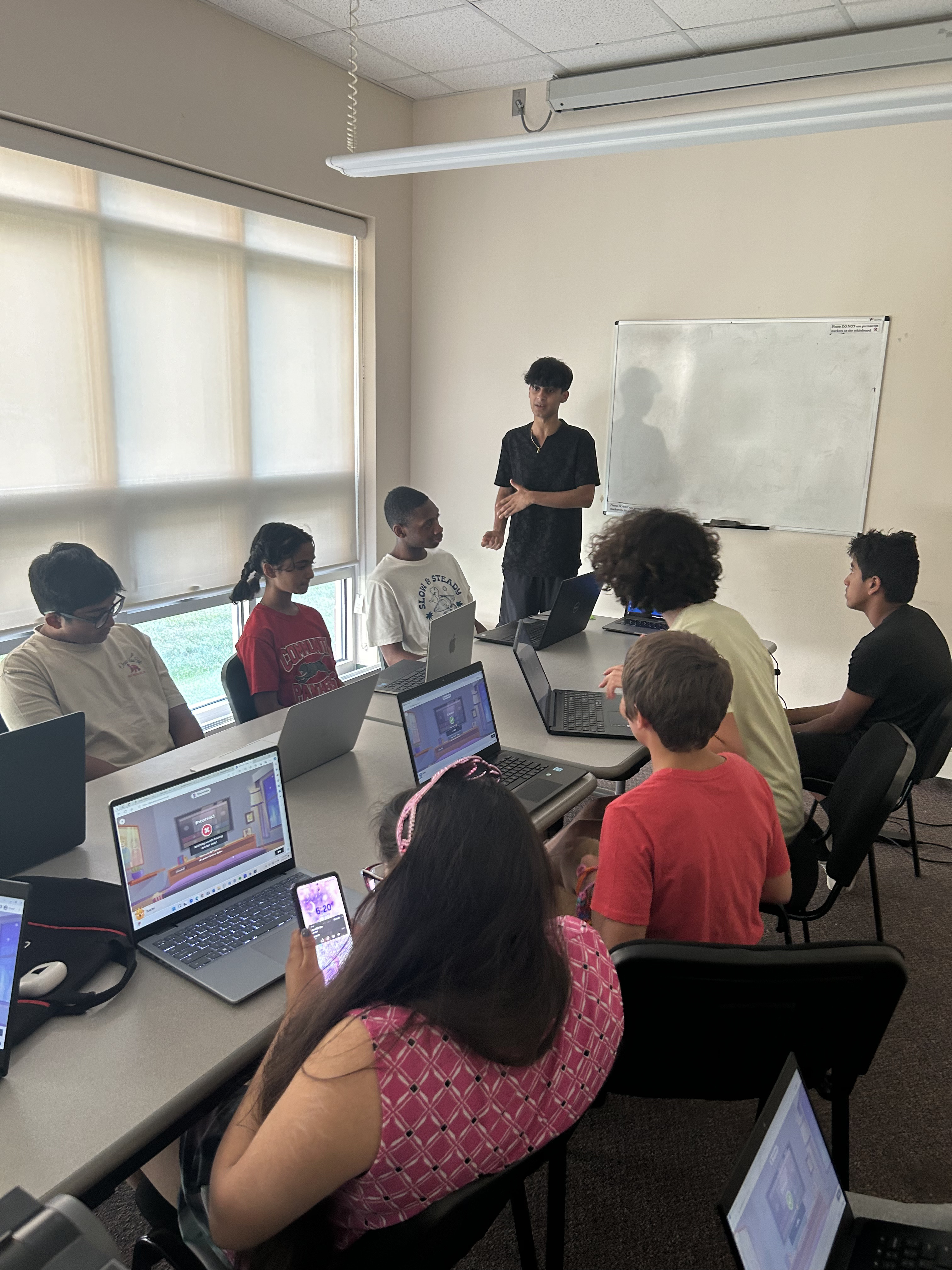 Dreams2Code classroom highlight