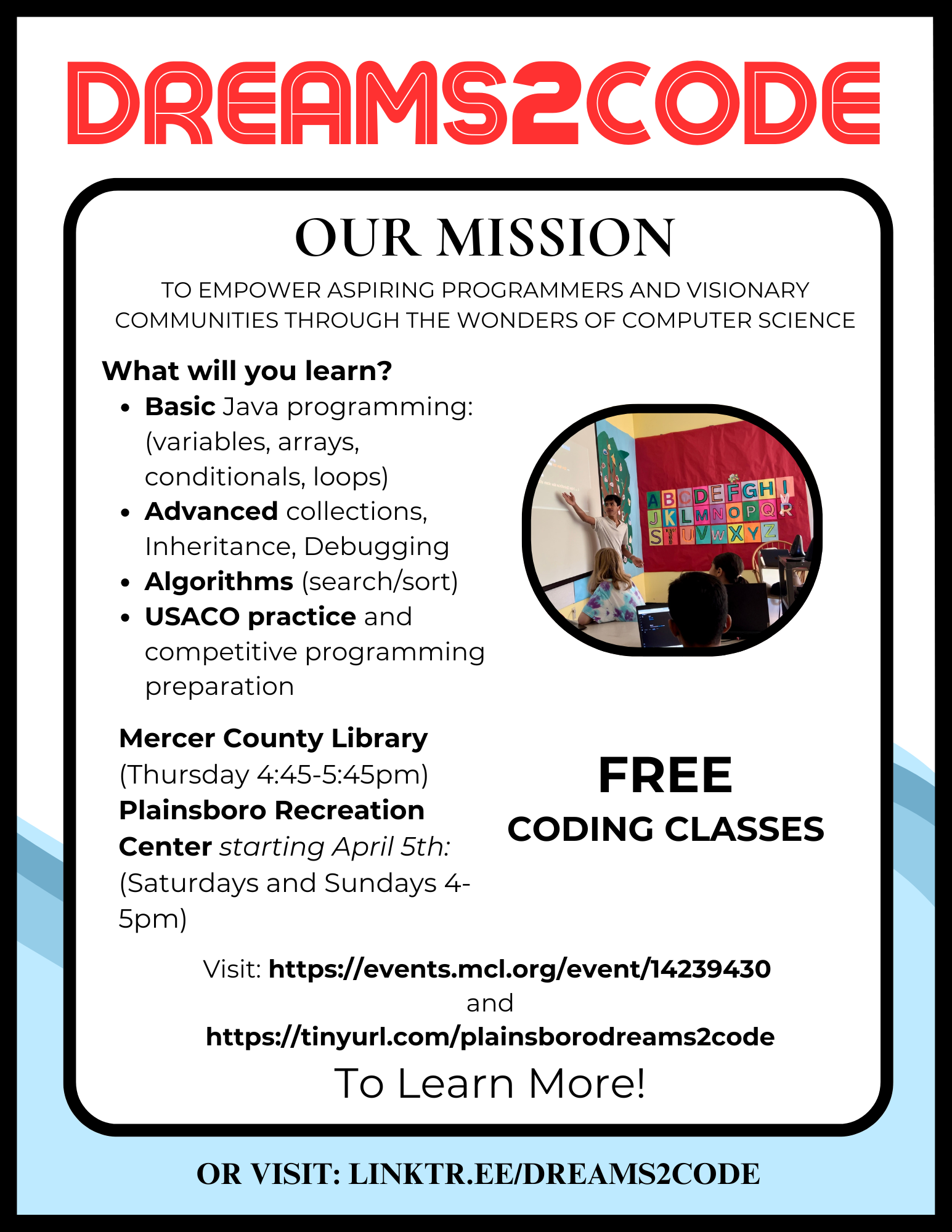 Dreams2Code presentation